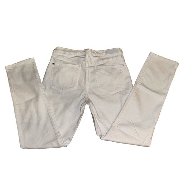 DKNY Jeans Bleeker Boyfriend White Denim Pants Comfort‎ Casual Everyday - Picture 10 of 10